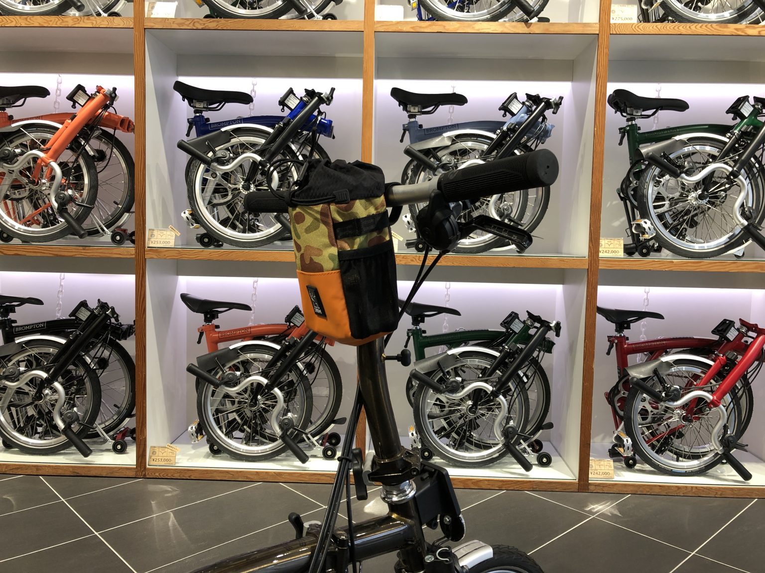 ブロンプトン装着可能なドリンクホルダー3種 LIFE with BICYCLE Daikanyama