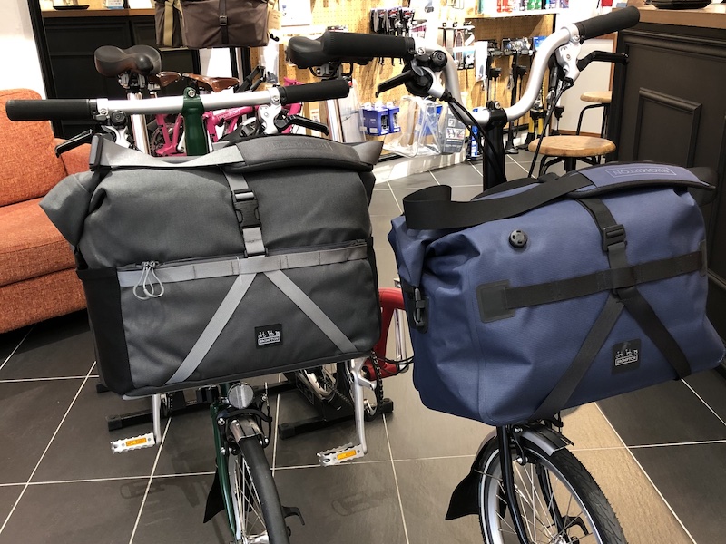 ブロンプトンの大容量フロントバッグ - LIFE with BICYCLE Daikanyama